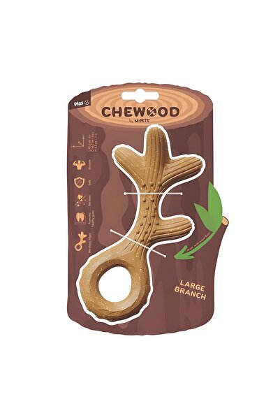 M-PETS لعبة كلب كبيرة على شكل غصن شجرة من تشيهوود