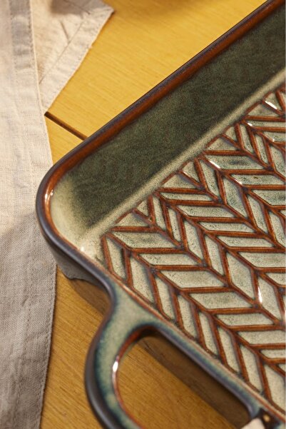 Karaca Culina Reactive Oven Dish Gray 36 cm