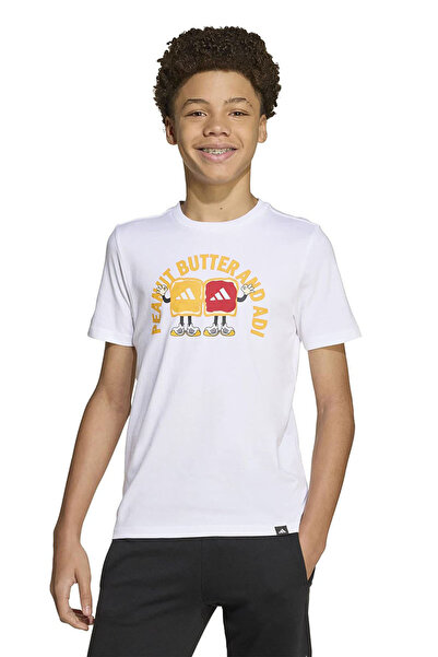 adidas Παιδικό μπλουζάκι καθημερινής χρήσης J Food T Jv5248