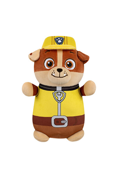 Squishmallows HugMees Paw Patrol Serisi - Rubble 25 cm PW00010