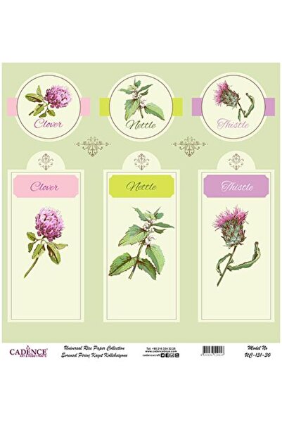 Cadence Universal Rice Decoupage Paper - Uc-131