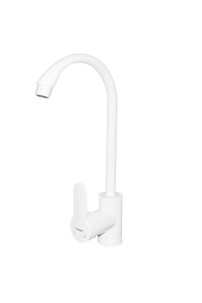 Kaplamix Baterie bucatarie din plastic PLAMIX Mario-011 White