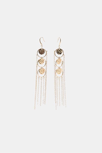 Stradivarius Long chain earrings