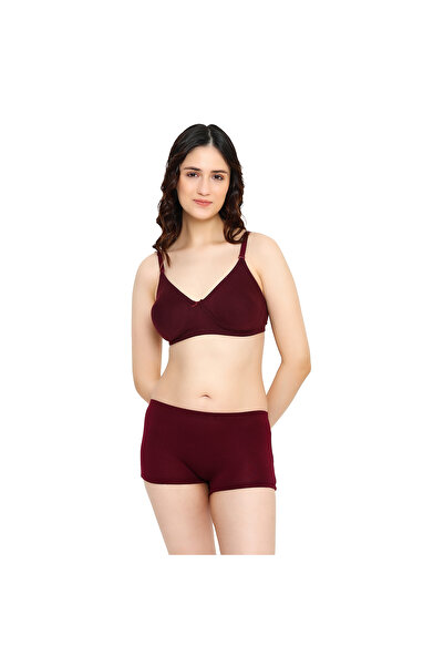 RAJNI Women's T-Shirt Bra PolyCotton Soft Remvable Padding Seamless Medium Coverage WireFree