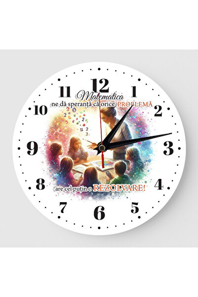 Unbranded/Generic Personalized Clock for Math Teacher 01