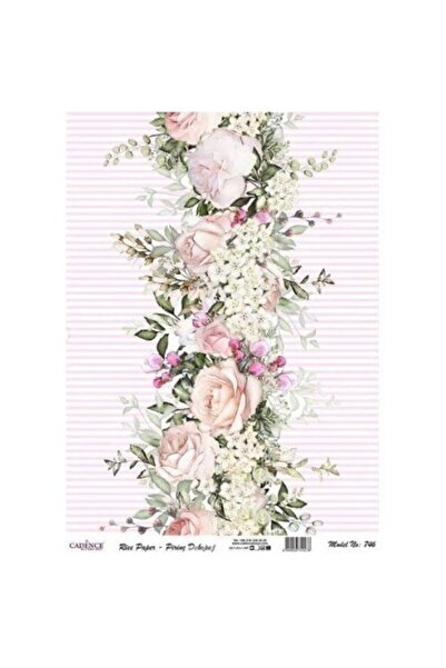 Cadence Brass Decoupage Paper Model - 746