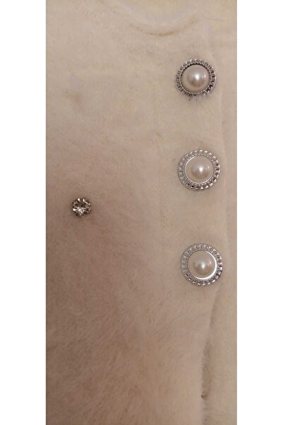 kar&ay Luxury Sleeveless Rhinestone Vest with Pockets