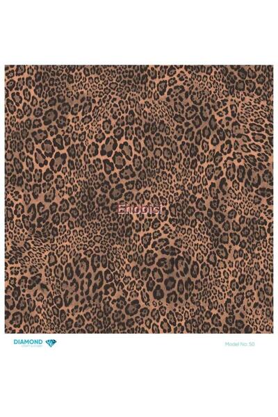 ehobici ورق ديكور نحاسي ماسي - 050 - 30x30