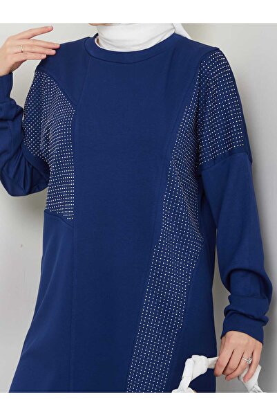 Moda Krash Modal Set with Stone Print Detail