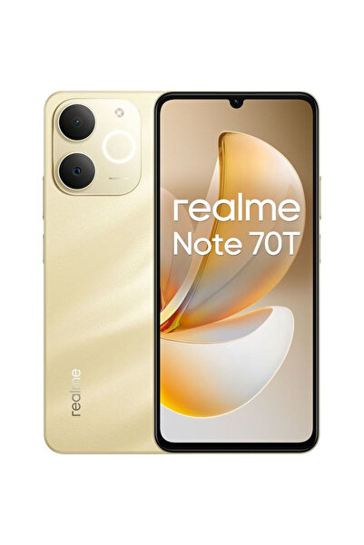 realme Note 70 T Dual SIM (4/128 GB) Gold