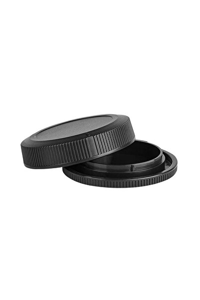 FotoManiac Set Capace Body + Spate pentru Canon EOS R Mount – Protectie Camera si Obiectiv