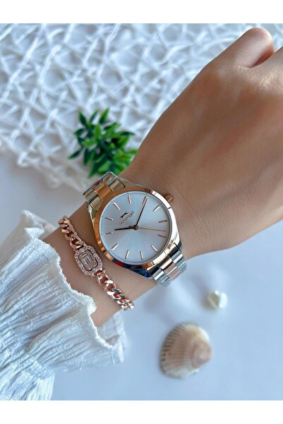 Slazenger New Season Elite Model 50 Mt Water Resistant Bracelet Gift Women's Wristwatch Vs.Blkt.0597