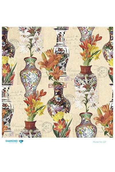 ehobici ورق ديكور نحاسي ماسي - 227 - 30x30