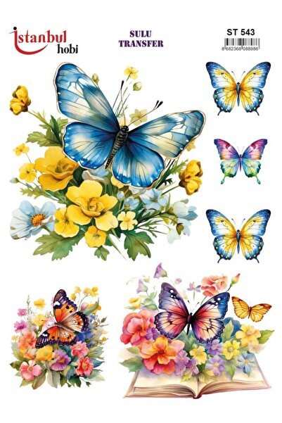 İstanbul Hobi Water Transfer Paper 25X35Cm St-543