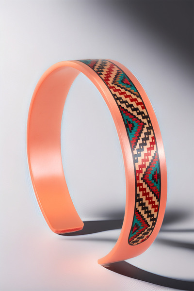 OSMANLI GÜMÜŞ Women's Copper Bracelet Ring Set - Kira Model Special Edition Metal Box and Quartz Stone