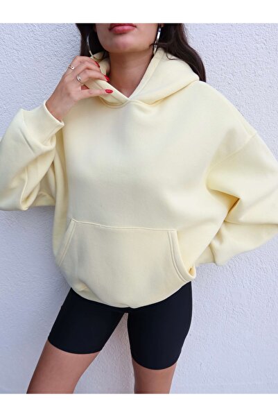 ESRAHELVACI Raised Kangaroo Pocket Sweatshirt