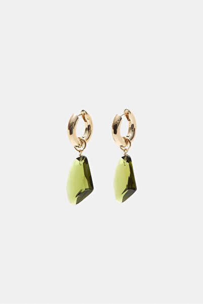 Stradivarius Hoop earrings with charm