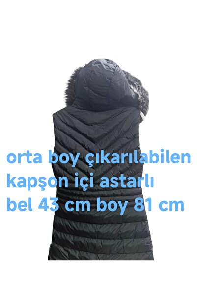 couis Women's Hooded Mid-Length Vest Size S