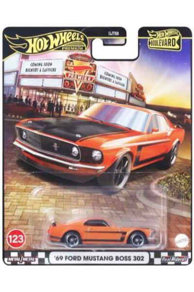 HOT WHEELS Premium Boulevard '69 Ford Mustang Boss 302 JBL20