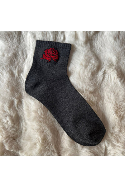 Çorap Bakkalı Унисекс чорапи с розов мотив, комплект от 4 чифта