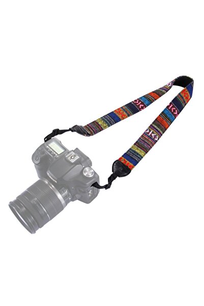 FotoManiac Curea de Umar Vintage pentru Camere Foto DSLR, Mirrrorless – Confort ai Stil