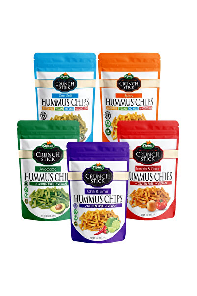 Cipsaş Crunch Stick Karışık Paket 85 g x 5 adet