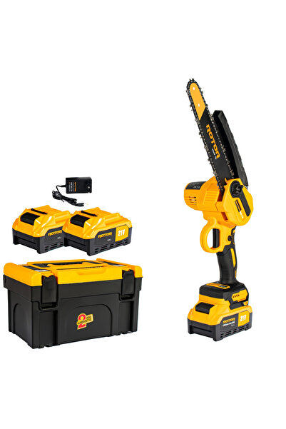 Rotor Mini drujba cu acumulator RMC218, 2 acumulatori 21 V 4.0 Ah