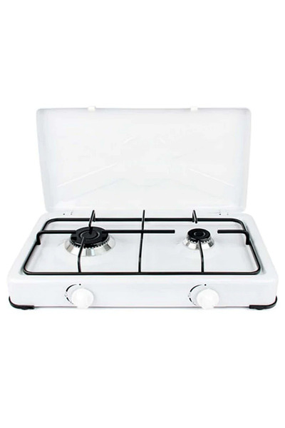 cheffinger Aragaz emailat alb 2 ochiuri, CF-HGS01