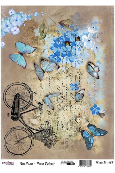 Cadence ورق ديكور نحاسي - موديل 638