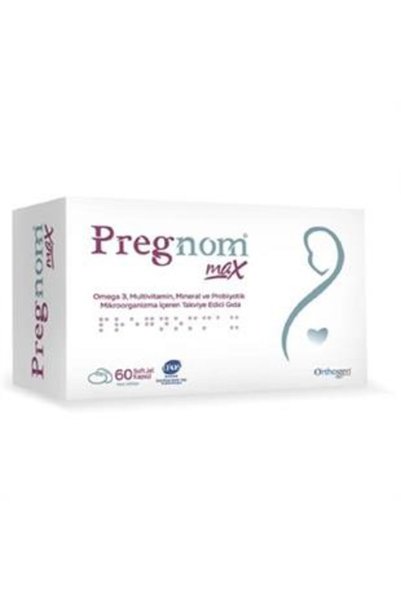 Alfa Pregnom Max 60 Soft Jel Kapsül