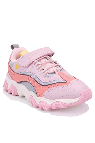 Vicco Pote 346F25K244 Pudra Ortopedik Günlük Kız Çocuk Spor Ayakkabı