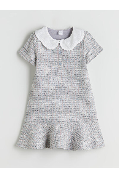 LC Waikiki Stilinizi Bize Bırakın | Bebe Yaka Kız Çocuk Elbise