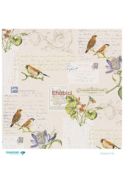 ehobici ورق ديكور نحاسي ماسي - 162 - 30x30