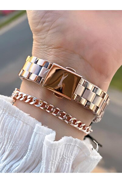 Slazenger Steel Cord 5 Atm Water Resistant 2 Years Warranty Women's Wristwatch with Bracelet Gift Esl.1915.3.02