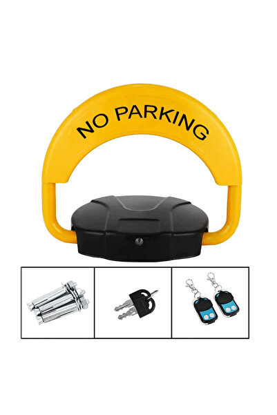 STBON Automatic parking space blocker 2 remote controls 2 tone alarm
