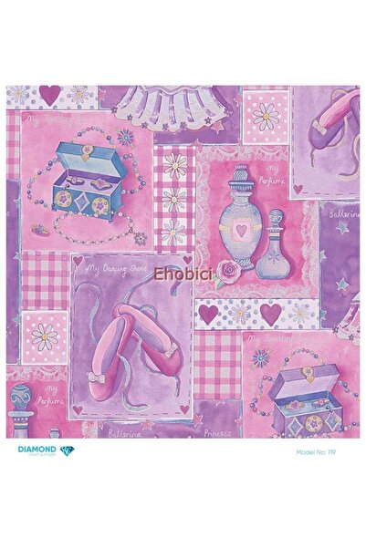 ehobici ورق ديكور نحاسي ماسي - 119 - 30x30