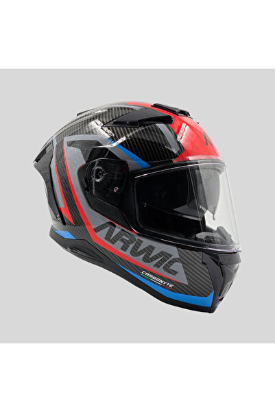 arwic Carbonyte Full Face Motosiklet Kaskı - AR939 - ECE-R 22.06