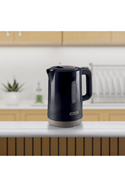 ARIETE Electric kettle BREAKFAST 2846/00, 2200W, 1.7 l, Auto shut-off, Removable filter, Dark gray
