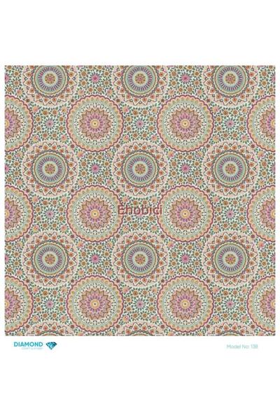 ehobici ورق ديكور نحاسي ماسي - 138 - 30x30