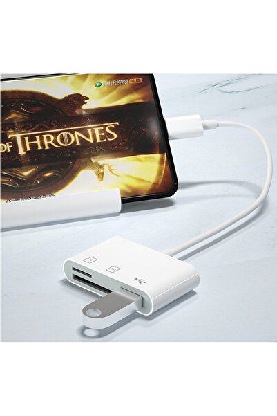 OEM محول قارئ بطاقات USB Type-C 3 في 1 من Jmax لـ SD TF USB