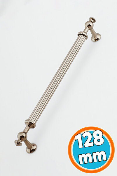 NZB Mobilya Çekmece Mutfak Dolabı Dolap Kulpları Kulpu Kulpları Çizgili Bronz Metal Kulp 128 mm