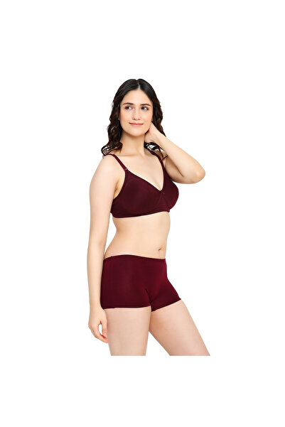 RAJNI Women's T-Shirt Bra PolyCotton Soft Remvable Padding Seamless Medium Coverage WireFree