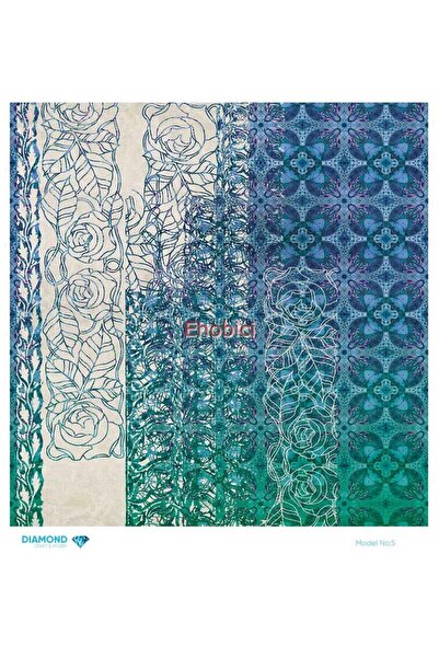 ehobici ورق ديكور نحاسي ماسي - 005 - 30x30