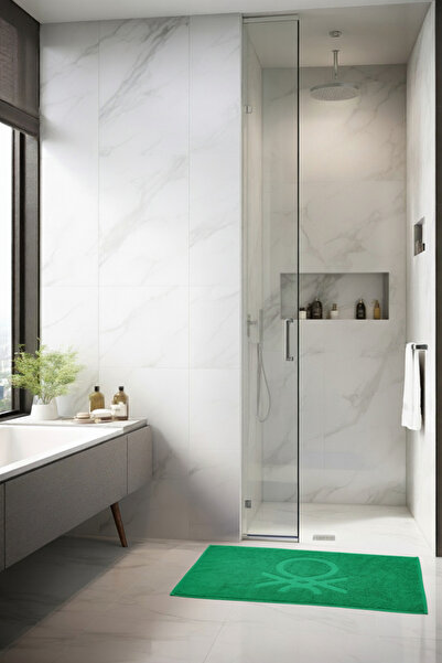 Benetton Home Πετσέτα μπάνιου Πράσινη 100% Βαμβάκι 50x80 εκ.