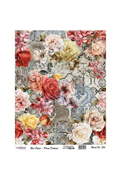 Cadence Brass Decoupage Paper Model - 734