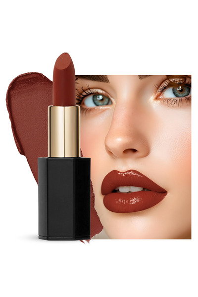 global fashion أحمر شفاه مخملي مرطب غير لامع - 24 لونًا، يدوم طويلًا، مقاوم ل...