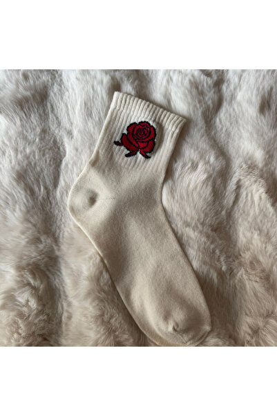 Çorap Bakkalı Унисекс чорапи с розов мотив, комплект от 4 чифта