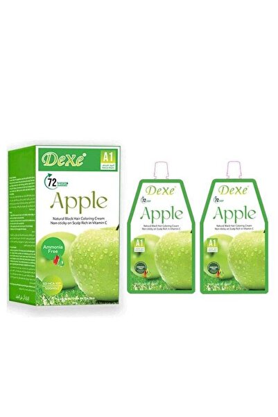 Dexe Apple Hair Dye Black Natural Ammonia-Free