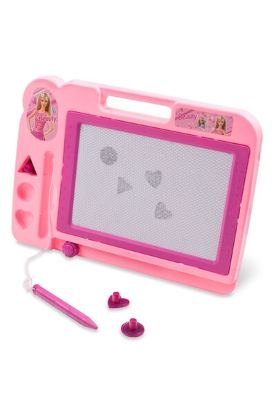OEM Magnetic Drawing Board, Pink, 30x20 cm, Pen and Stamps Included