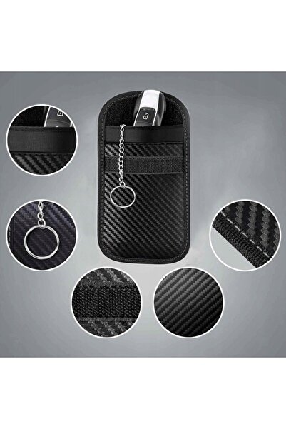 zola Anti-theft box set, RFID key fob case, 10kHz-30GHz signal blocking, card holder, 18x13x11 cm